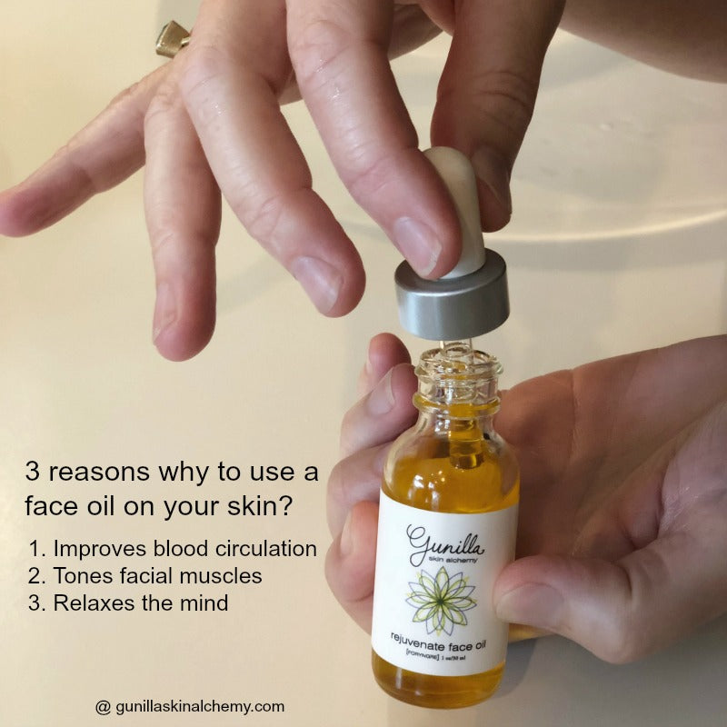 3 reasons why you should use a face oil on your skin!