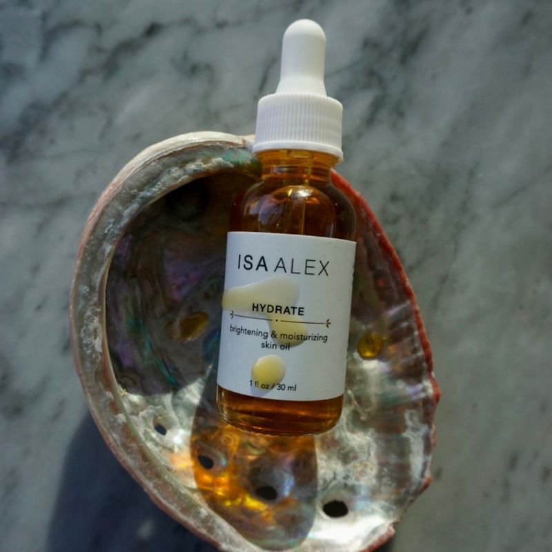 ISA ALEX hydrate skin oil bottle 