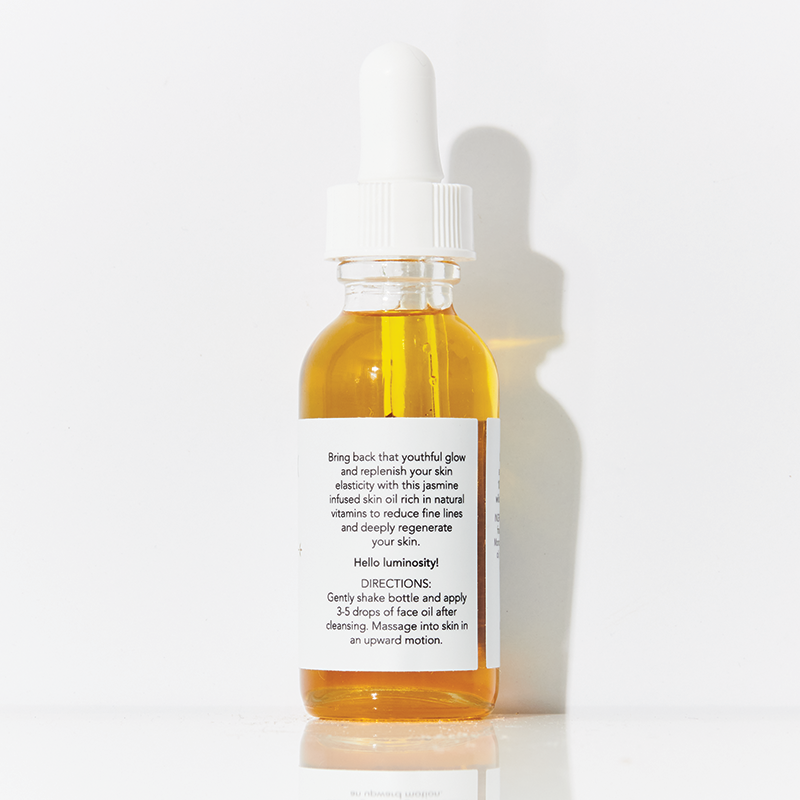 ISA ALEX Rejuvenate skincare oil bottle on a white background