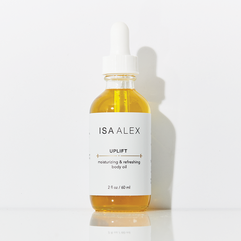 Uplift Body Oil - Organic Energizing Rose & Citrus Moisturizer